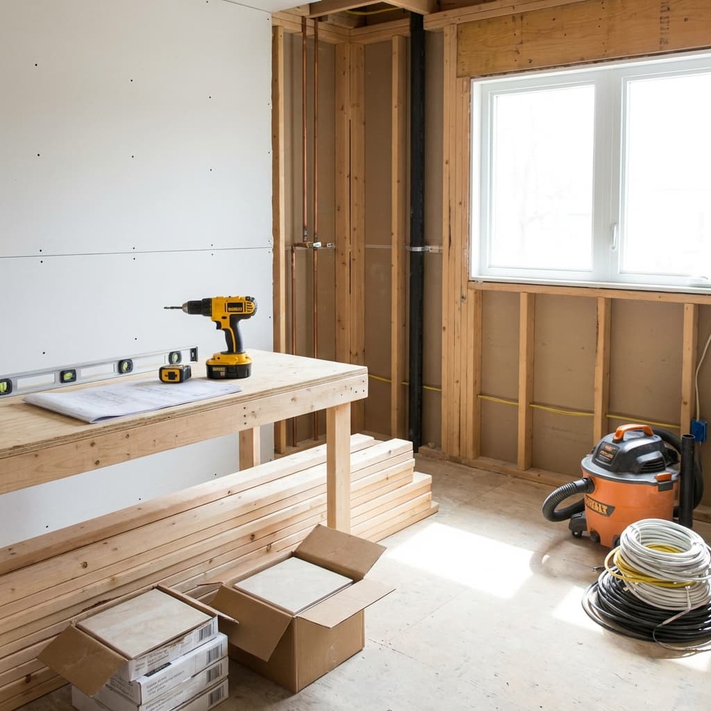 Rénovations complètes de maison