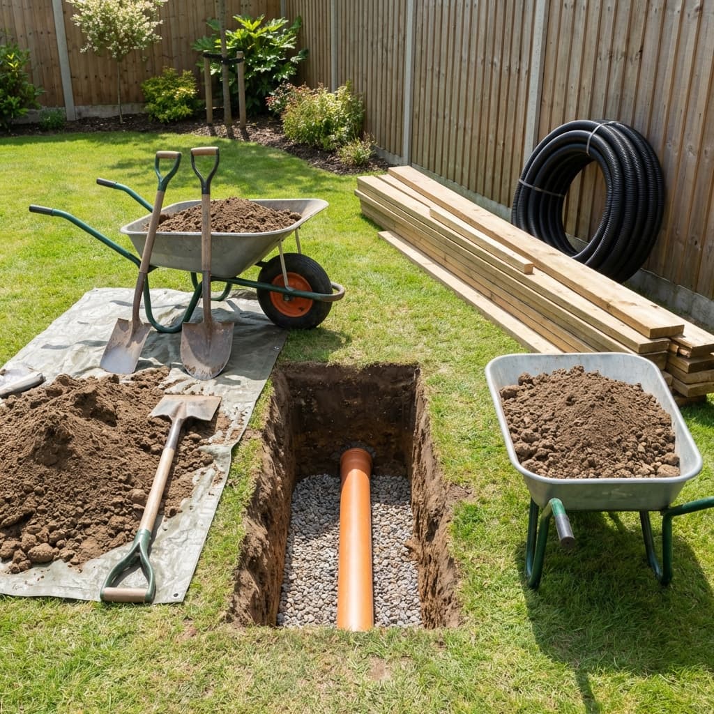 Excavation de cour arrière