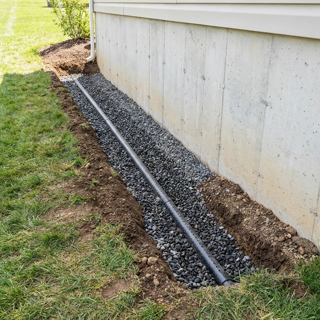 Travaux de fondation